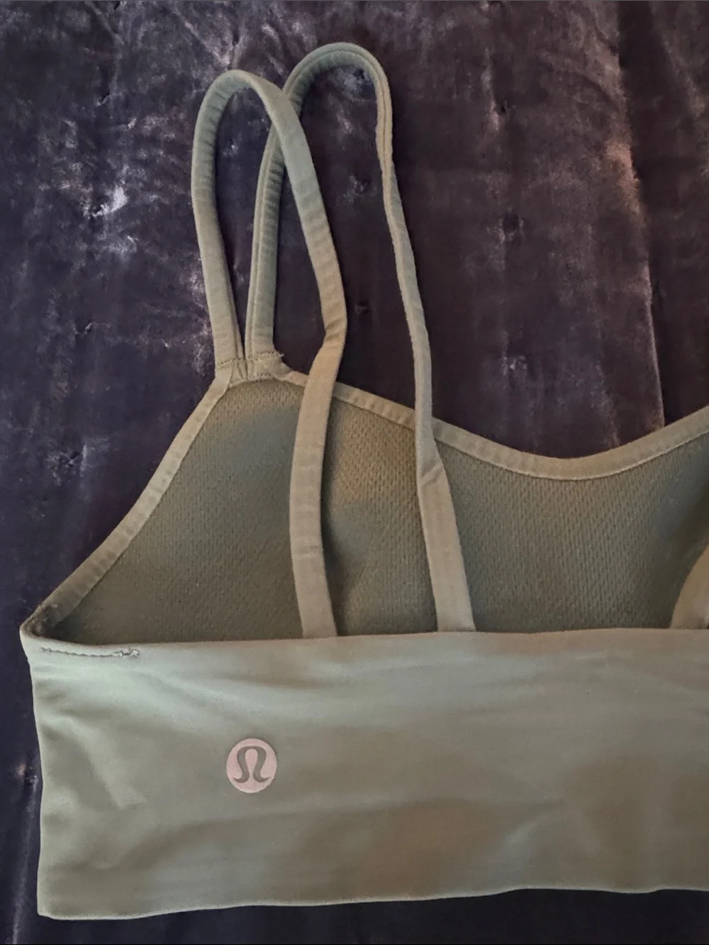 Lululemon like a cloud sports bra - olive  Green size 0
